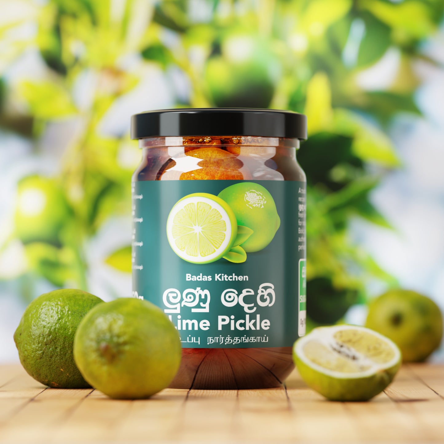 Lunu Dehi - Lime Pickle (ලුණු දෙහි)