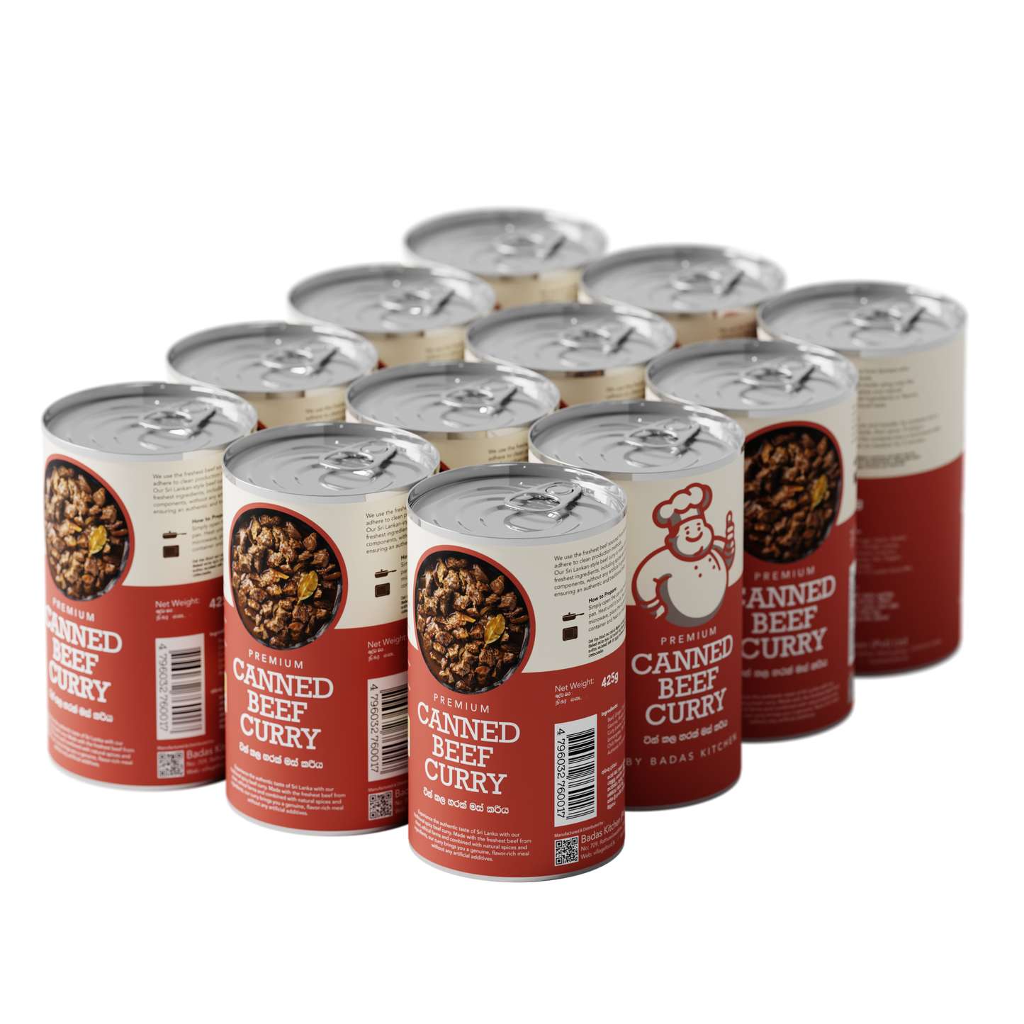 Sri Lankan Spicy Canned Beef Curry 425g