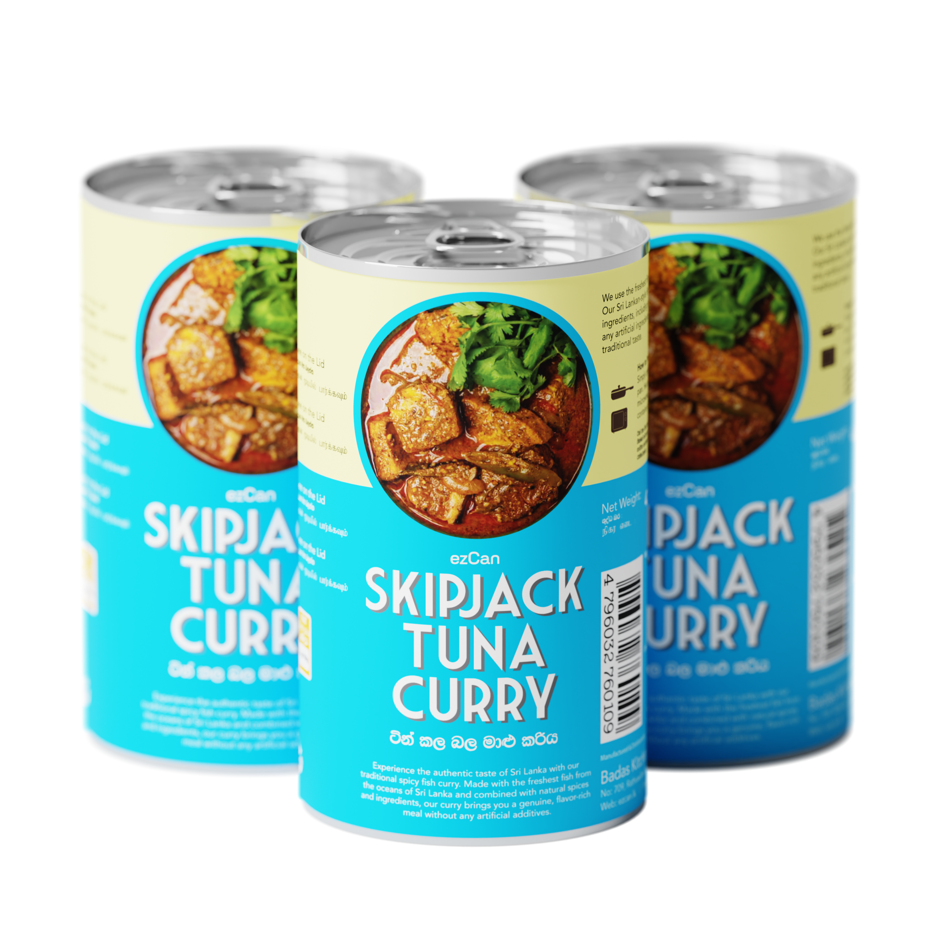 ezCan® Sri Lankan Spicy Skipjack Tuna Fish Curry 425g thumbnail 7