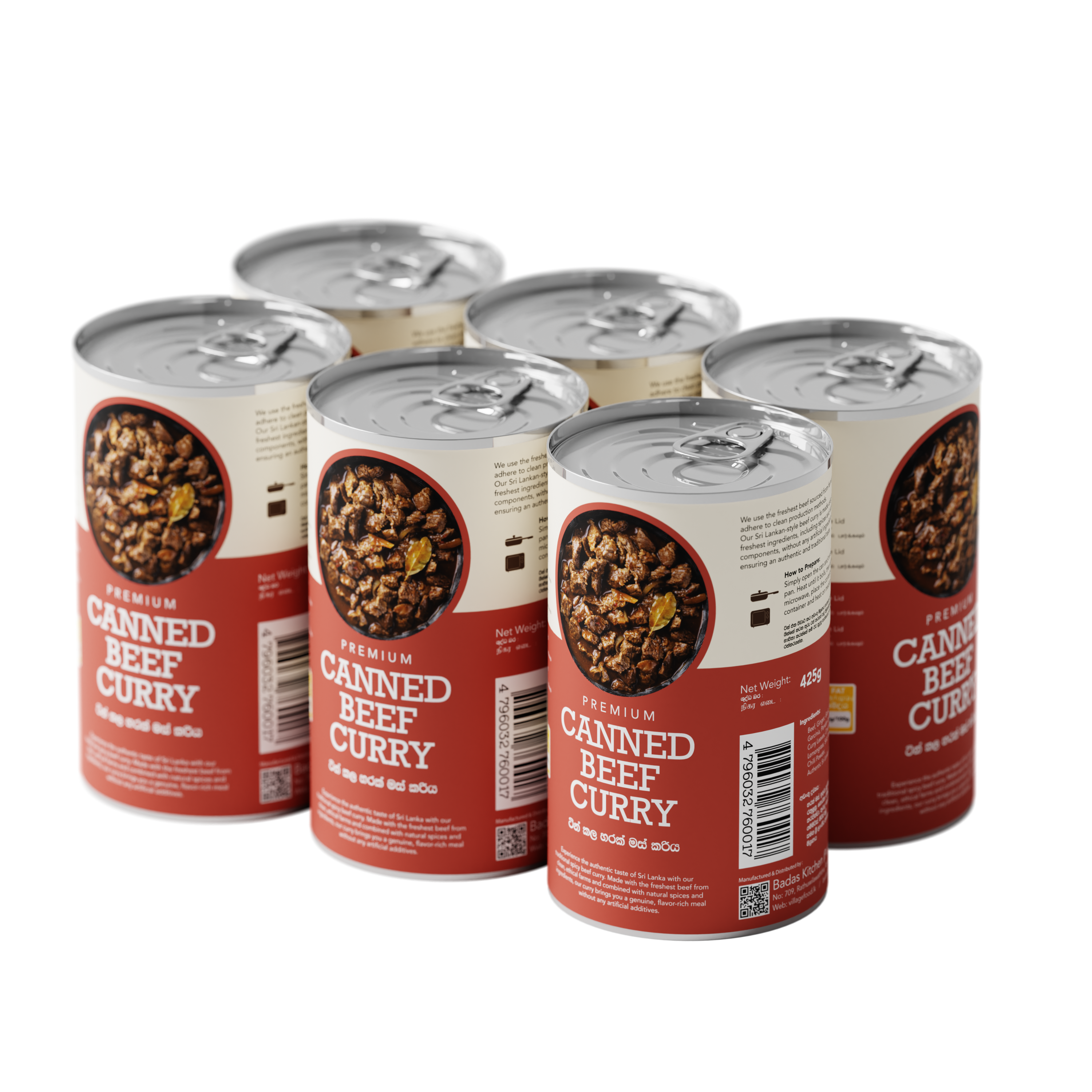 Sri Lankan Spicy Canned Beef Curry 425g thumbnail 10