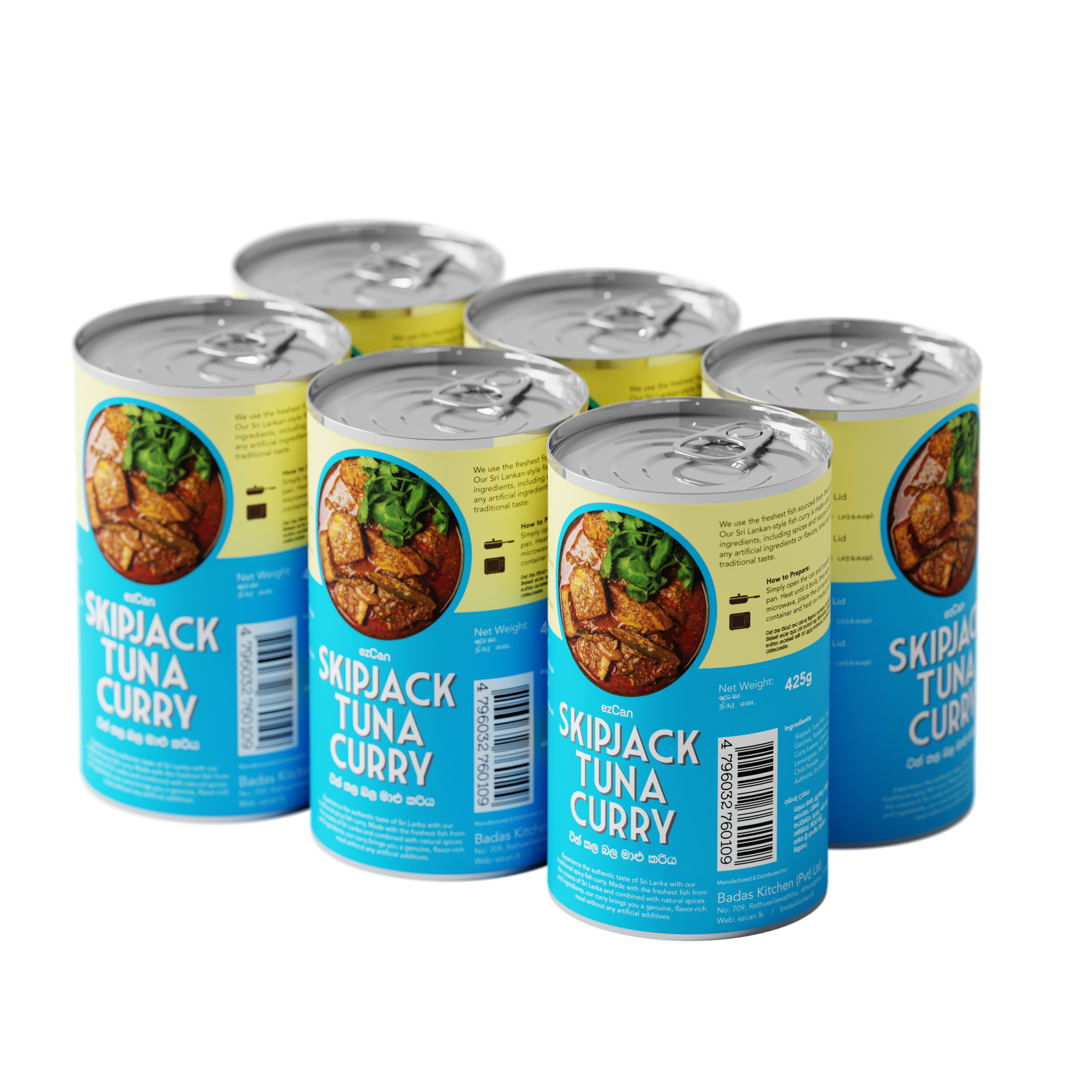 ezCan® Sri Lankan Spicy Skipjack Tuna Fish Curry 425g thumbnail 8