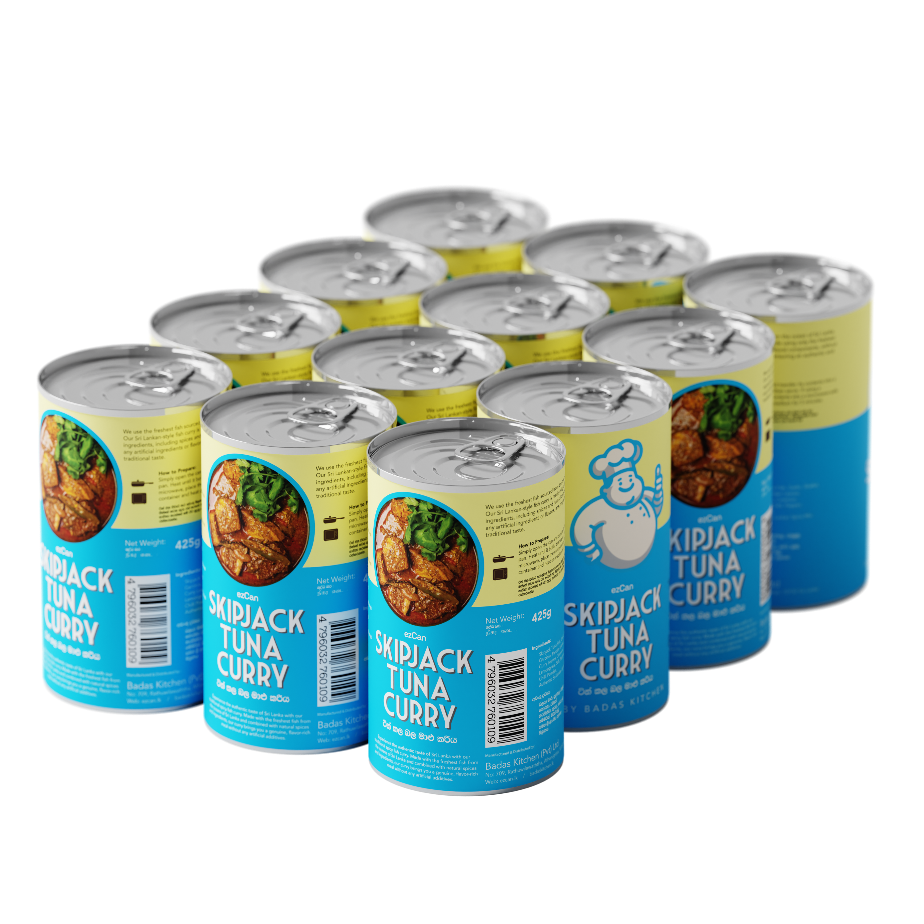 ezCan® Sri Lankan Spicy Skipjack Tuna Fish Curry 425g thumbnail 9