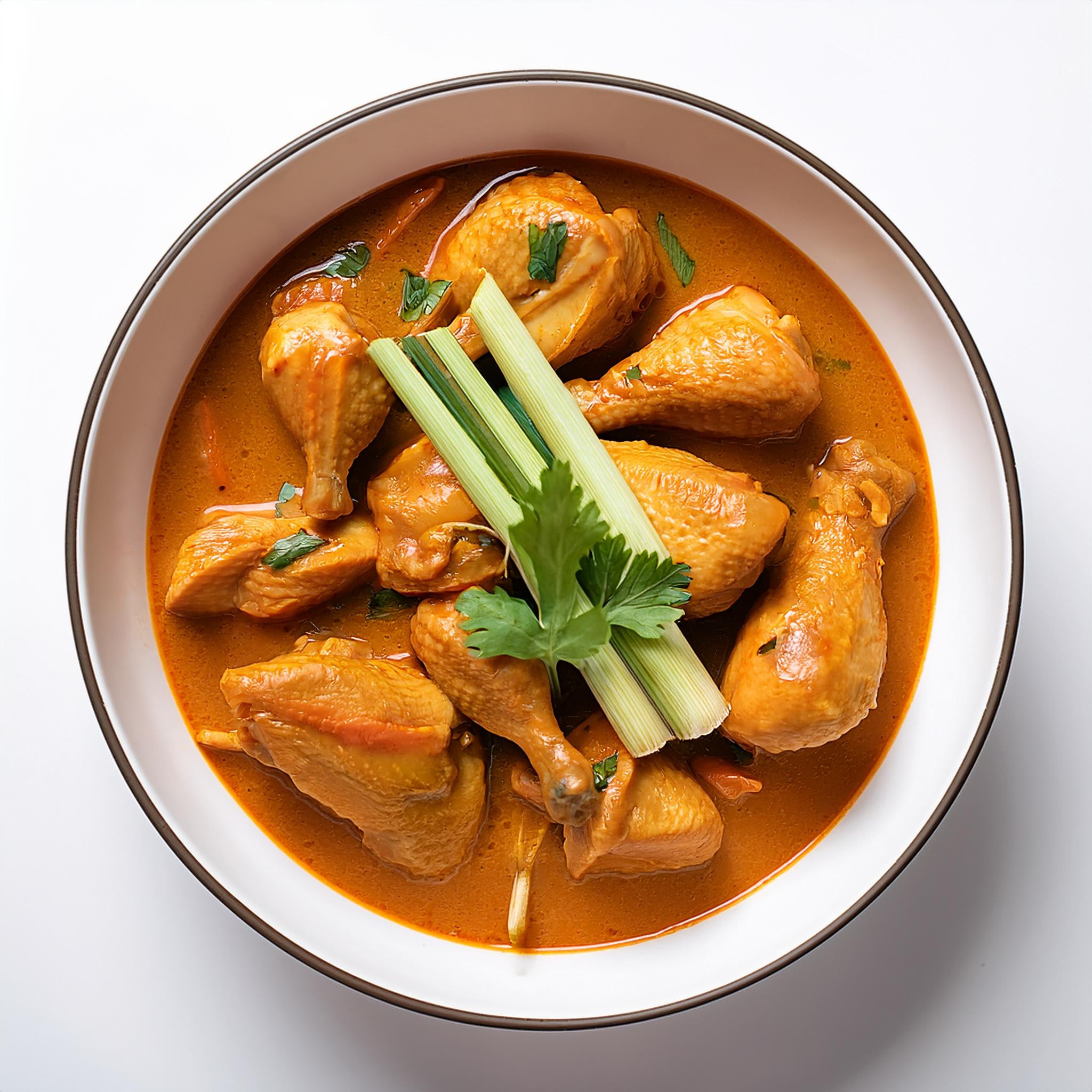 Lemongrass Chicken Curry - ලෙමන්ග්‍රාස් චිකන් කරිය thumbnail 6